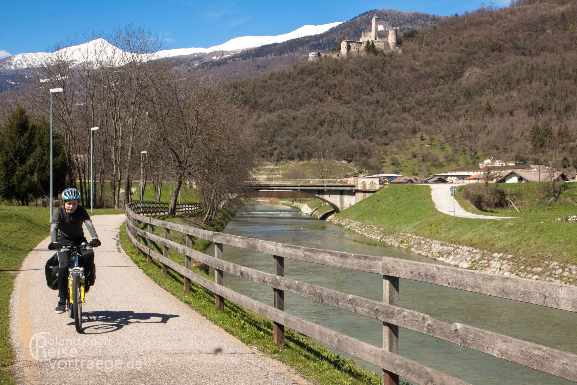 mit Kindern per Rad über die Alpen, Via Claudia Augusta, Borgo Vecchio
